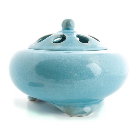 Indira mit Türkiscraquelee